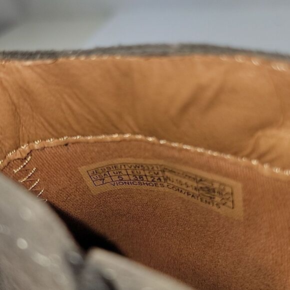 Vionic Jessie Gray Suede Leather Women's Ankle Boots - Picture 14 of 14